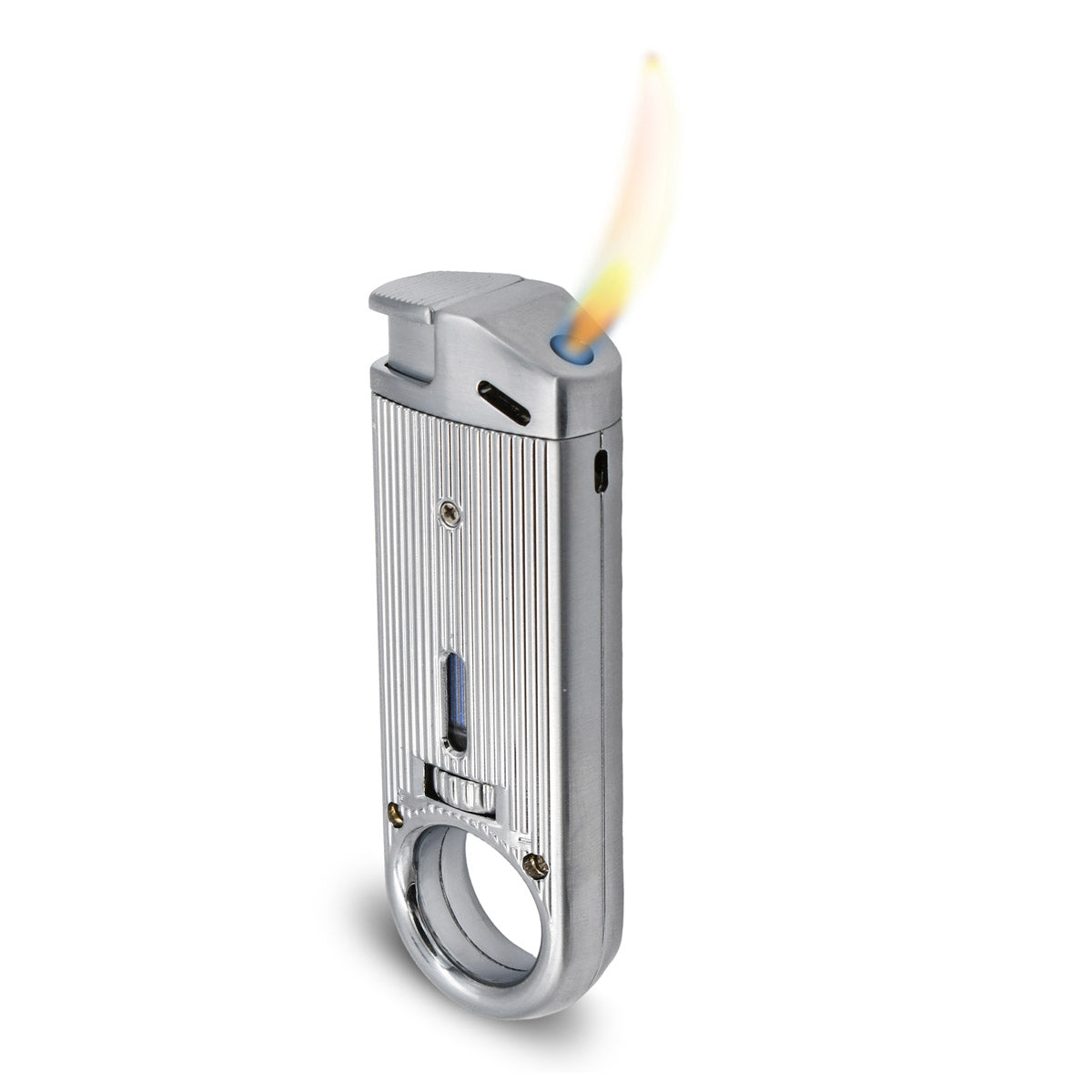 DISSIM Slim Metal Series Inverted Soft Flame Pocket Lighters
