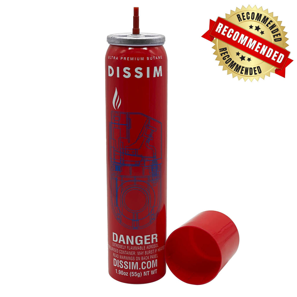 DISSIM Premium Ultra-Refined Butane - 1.9 Oz Can (55g)