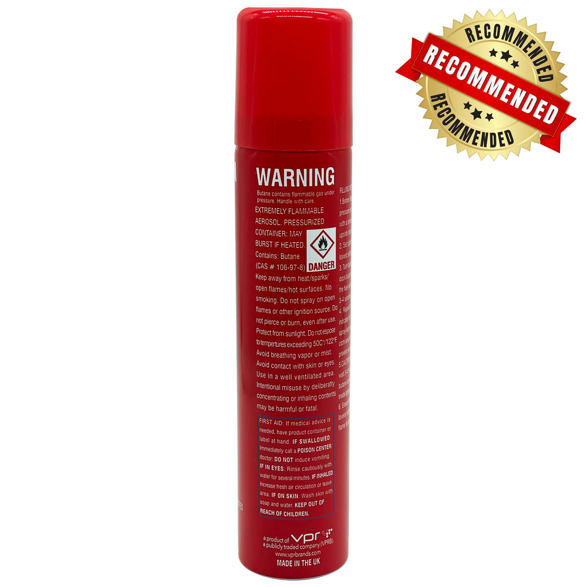 DISSIM Premium Ultra-Refined Butane - 1.9 Oz Can (55g)