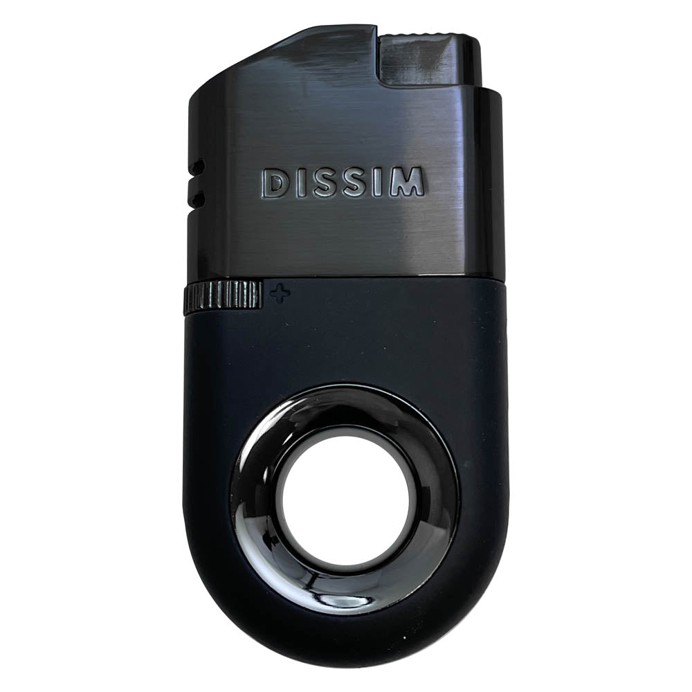 DISSIM Premium Dual Torch Lighter with Patented Inversion Technology