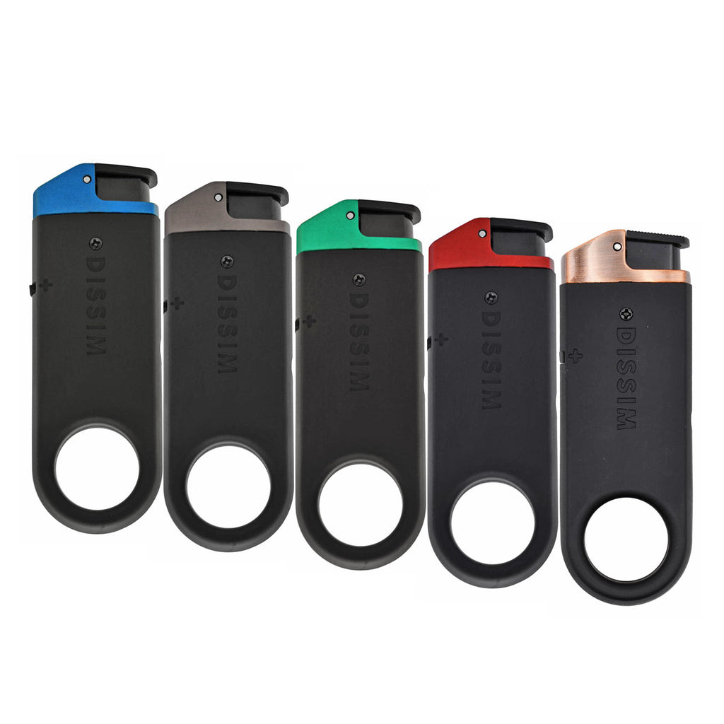 DISSIM Slim Series Inverted Torch Pocket Lighters