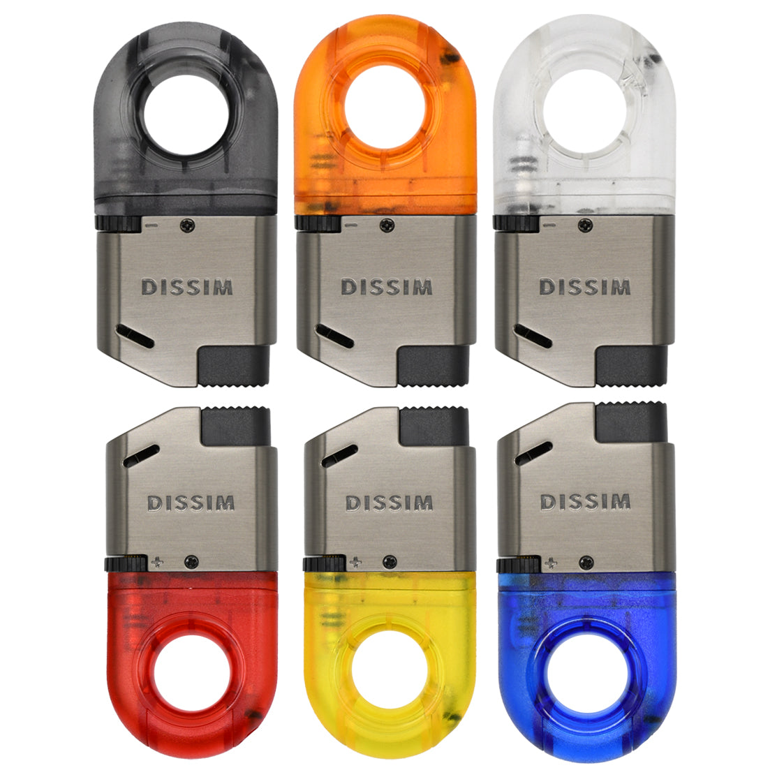 DISSIM Sport Series Butane Soft Flame Pocket Lighters